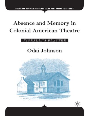cover image of Absence and Memory in Colonial American Theatre
